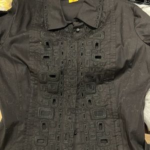 Beautiful Spanish inspired cotton blouse